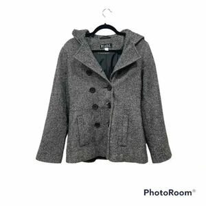 Mudd wool blend peacoat medium